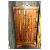 Cedar wardrobe. It measures 6ft. tall x 34 1/2