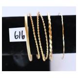 (6) Bracelets. The one on the right, the smallest