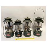 Group of Coleman lanterns - Located in BR3