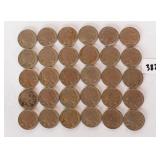 (30) Buffalo nickels