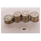 Group of Coins includes (30) Bicentennial