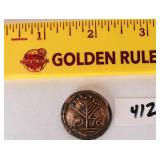 A coin, possibly a replica of a 1776 New