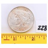 1922 peace dollar with S Mint Mark