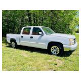 The 2006 Chevy Silverado Crew Cab 4-Door.