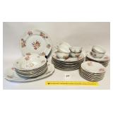 A set of dishes. They are Chodziez made in Poland