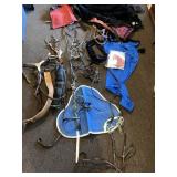 A large lot of horse tack