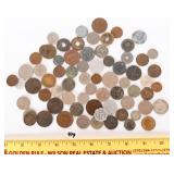 Group lot of foreign coins. Some appear to be