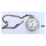 An Orvin 17 jewel pocket watch it