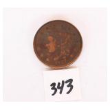 1837 Large One Cent Coin