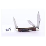 Case, double X, 087PE, three blade knife.