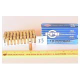 New box of PPU 10 millimeter automatic ammunition