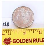 1882 Morgan O silver dollar