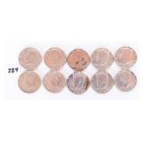 Group of 40% Silver, Kennedy Half Dollars. The