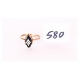 A ladies ring it is marked 10KW
