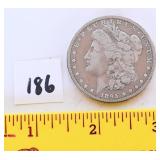 1895 Morgan O silver dollar