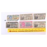 A vintage military payment certificates