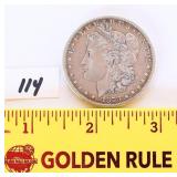 1878 Carson City Morgan silver dollar
