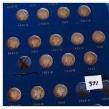 (11) mercury dimes, 1943 D, 1943 S, 1944 and