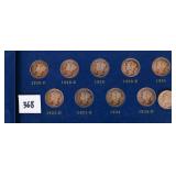 (10) silver mercury dimes, includes a 1944 S and
