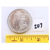 1883 Morgan silver dollar no mint mark