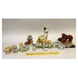 A group lot of vintage figurines It does include
