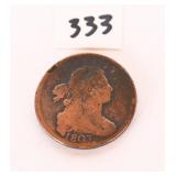 1833 Large One Cent Coin