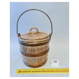 A vintage unmarked cookie jar. Most likely McCoy.