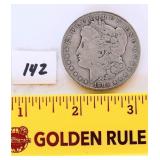 1884 Carson City Morgan silver dollar