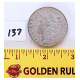 1884 Morgan s silver dollar