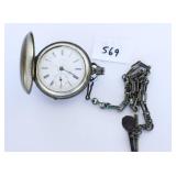An antique pocket watch Western Watch Company