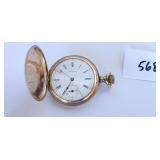 A Waltham pocket watch it does have a chip out of
