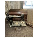 An antique sewing machine - White SM Company - it
