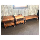 A vintage hard rock maple Coffee table