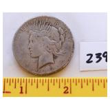 1927 peace dollar