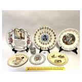 A group lot of decorative plates - Stands are NOT