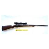 Mauser 98 has been rebarreled to a .30-06 caliber