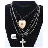 A group lot of necklaces