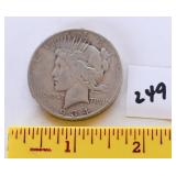 1934 peace dollar S mint mark