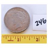 1927 peace dollar D mint mark