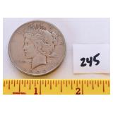 1926 peace dollar D mint mark