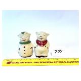 A Shawnee smiley pig and Winnie salt and pepper