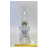 An antique Oil Lamp - Located in Dining Room