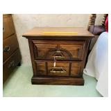 Side Table with (2) Drawers - Measures Approx. 23