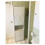 Wicker Cabinet - Measures Approx. 68T x 21W x 12