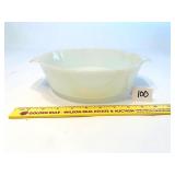 Anchor Hocking White Glass Casserole with Handles