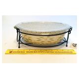 Temp-tations by Tara 2QT Oval Casserole with