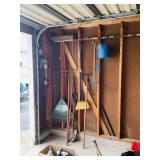 Corner Clean Out incudes Rake, Broom, Shovel,