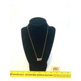 (1) Necklace - Marked S. Steel
