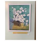 Framed Wall Décor - Appears to be Painted by M.