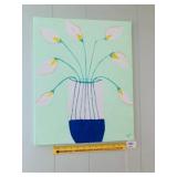 Painting on Canvas Wall Décor - Measures Approx.